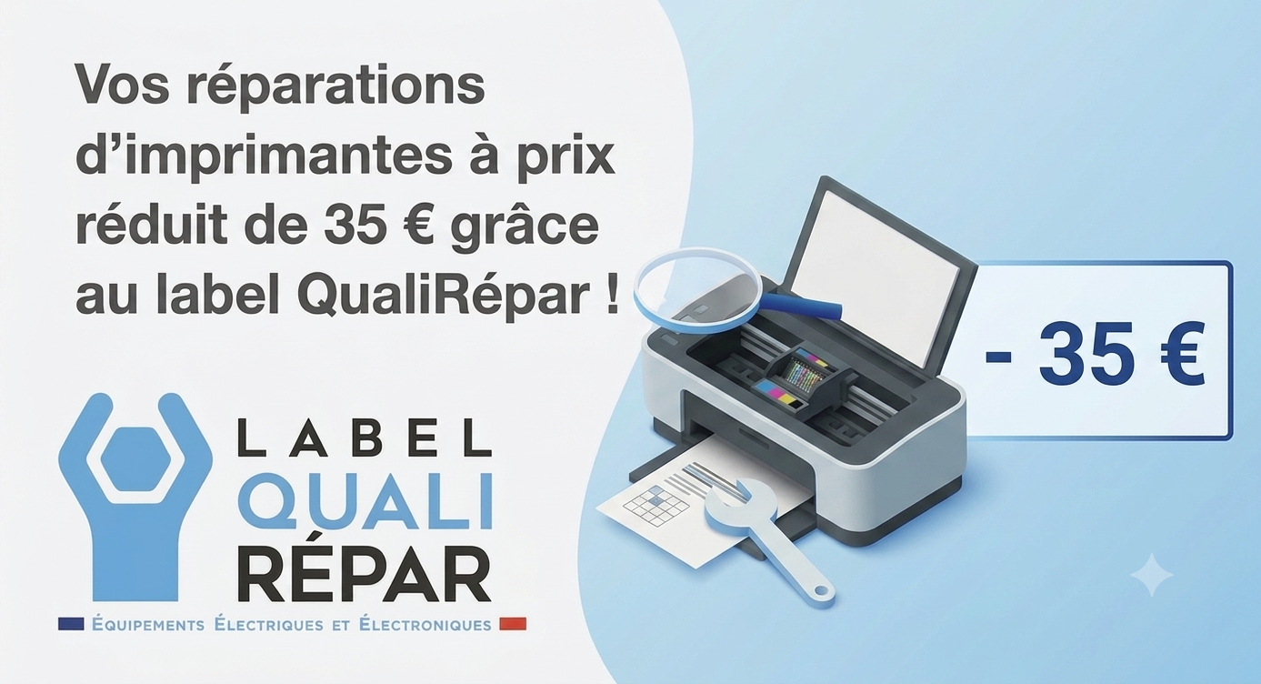Bonus Réparation QualiRépar Imprimante