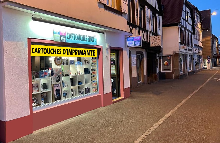 Extérieur du magasin Cartouches Shop